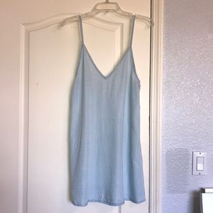 Light Blue Denim Dress